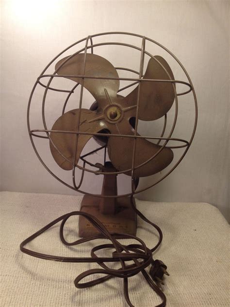 kenmore metal box fan on stand|antique kenmore table fan.